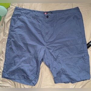 Chaps Men's Slate Blue Cargo Shorts